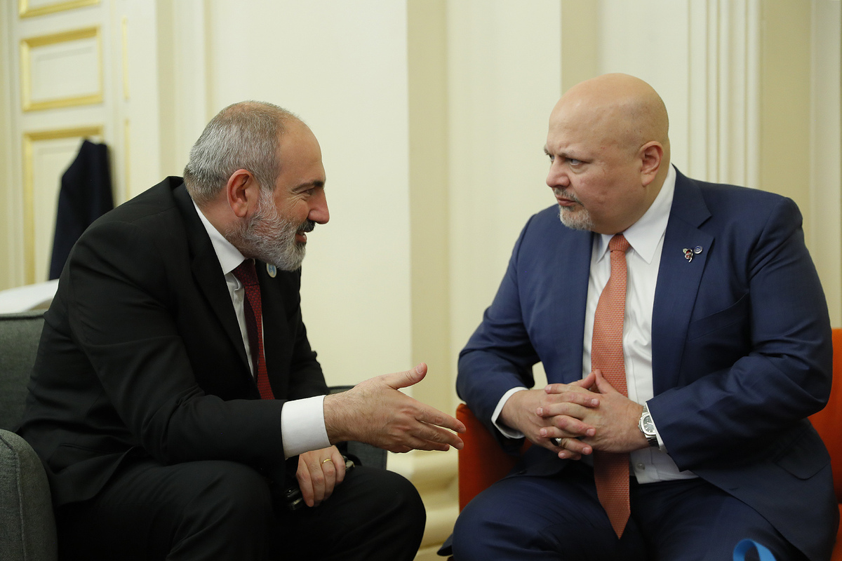 Վարչապետ Փաշինյանը հանդիպել է Միջազգային քրեական դատարանի դատախազ Քարիմ Ա. Խանին