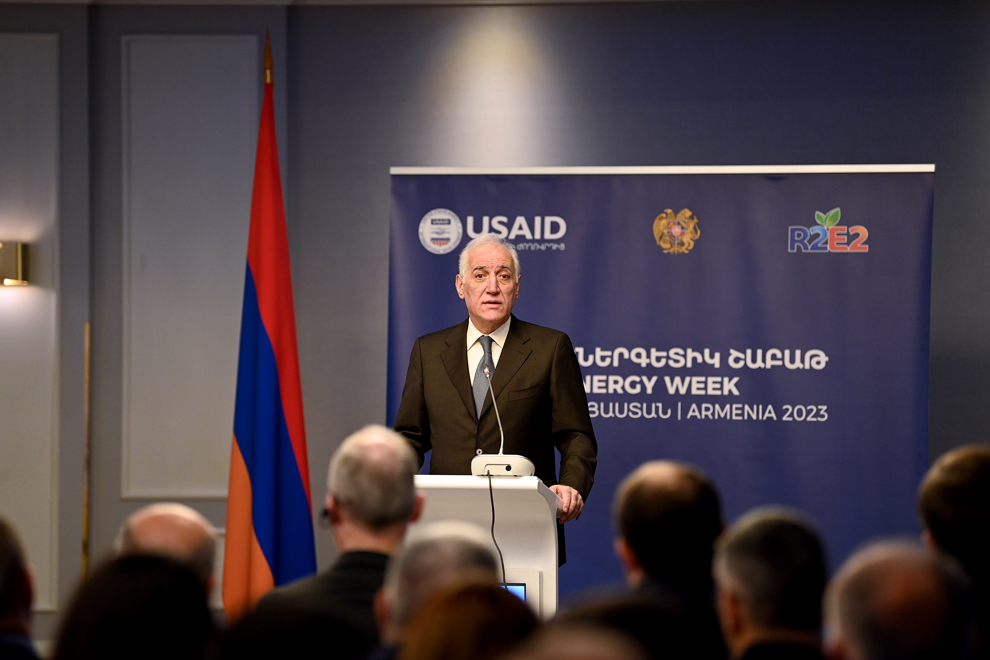 Նախագահը մասնակցել է «Հայաստանի էներգետիկայի բնագավառի ներկան և ապագան» խորագրով համաժողովին