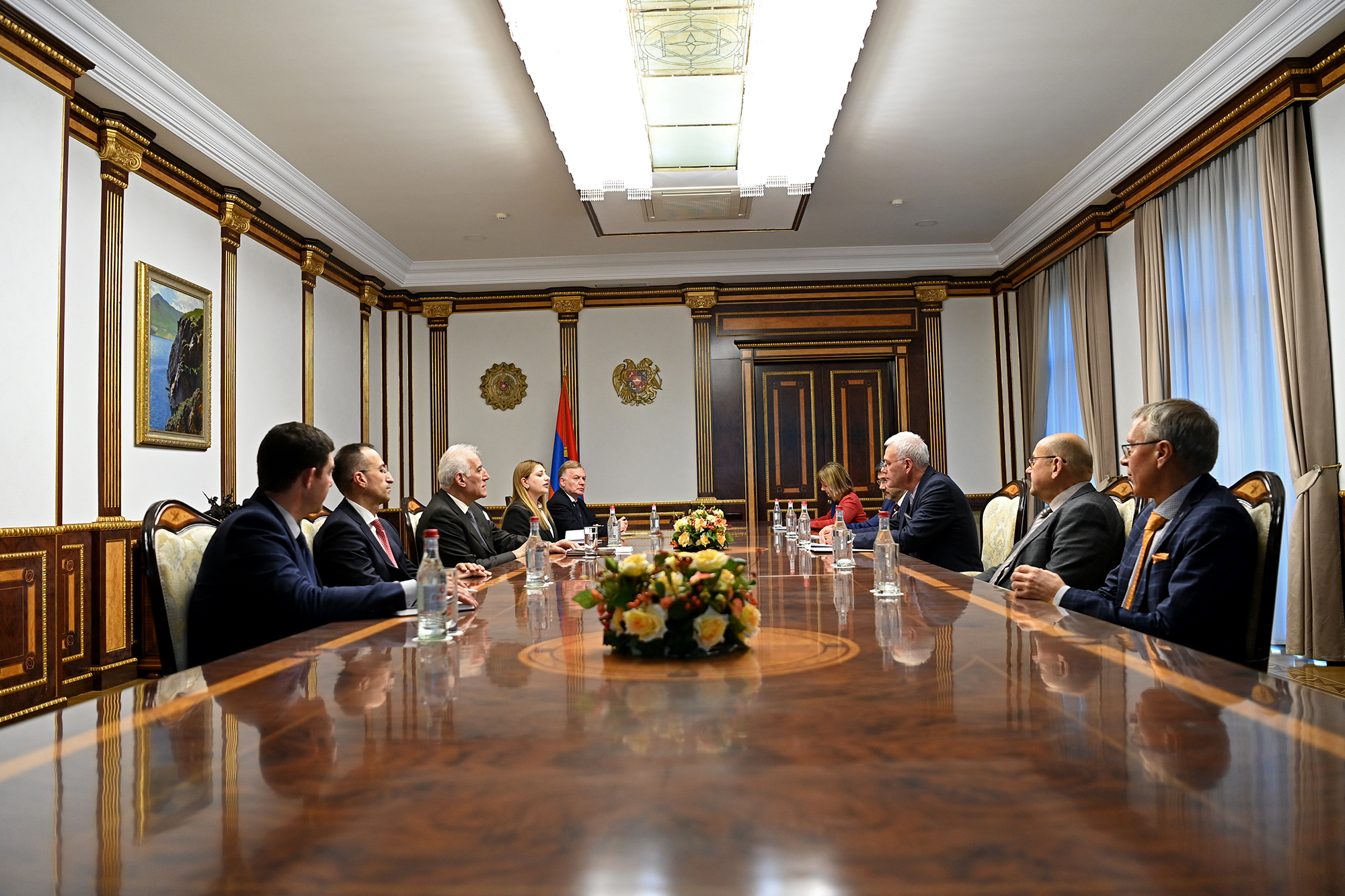 Նախագահն ընդունել է Լիտվա-Հայաստան բարեկամական խմբի պատվիրակությանը