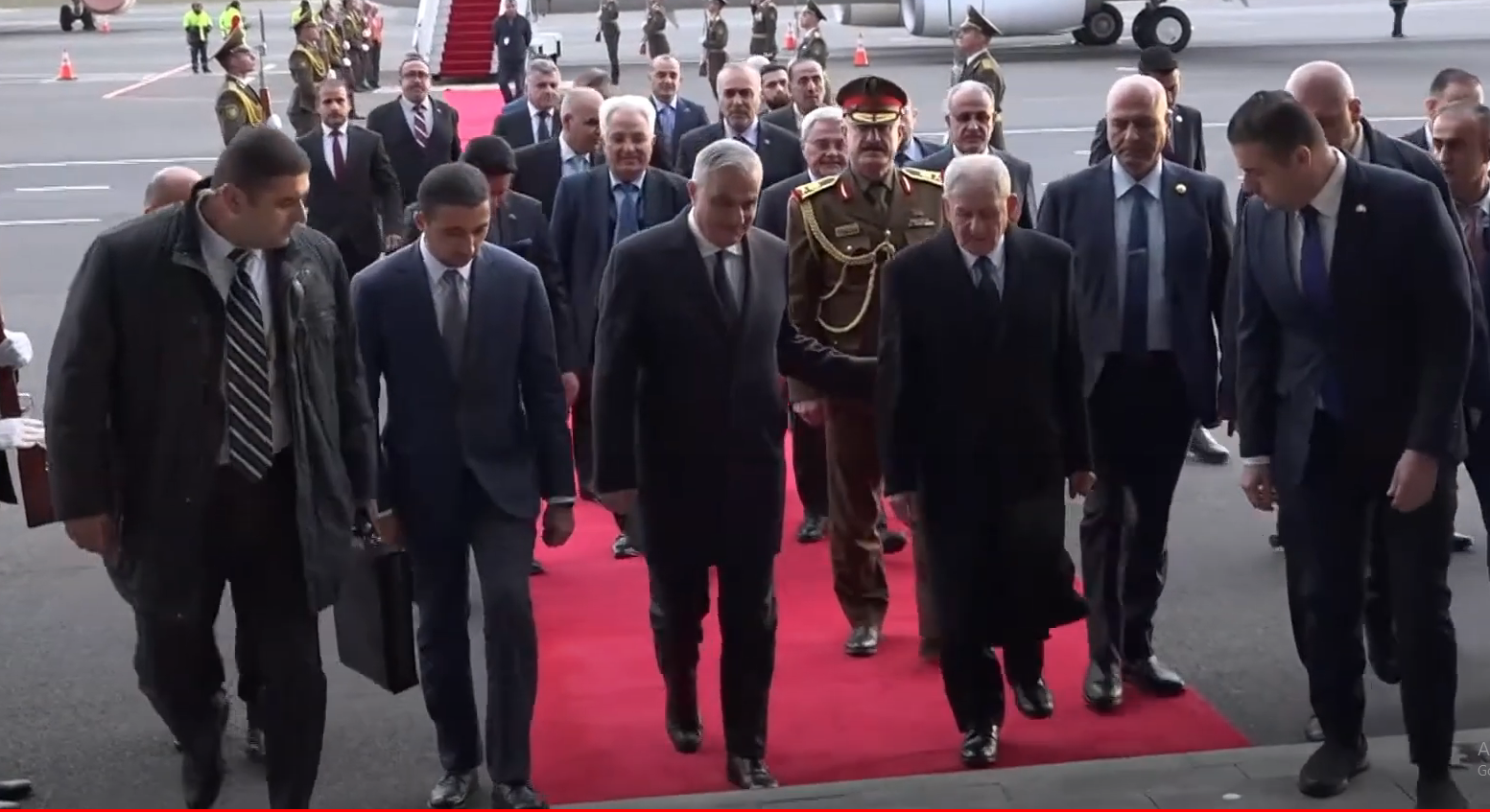 Իրաքի նախագահը ժամանեց Հայաստան