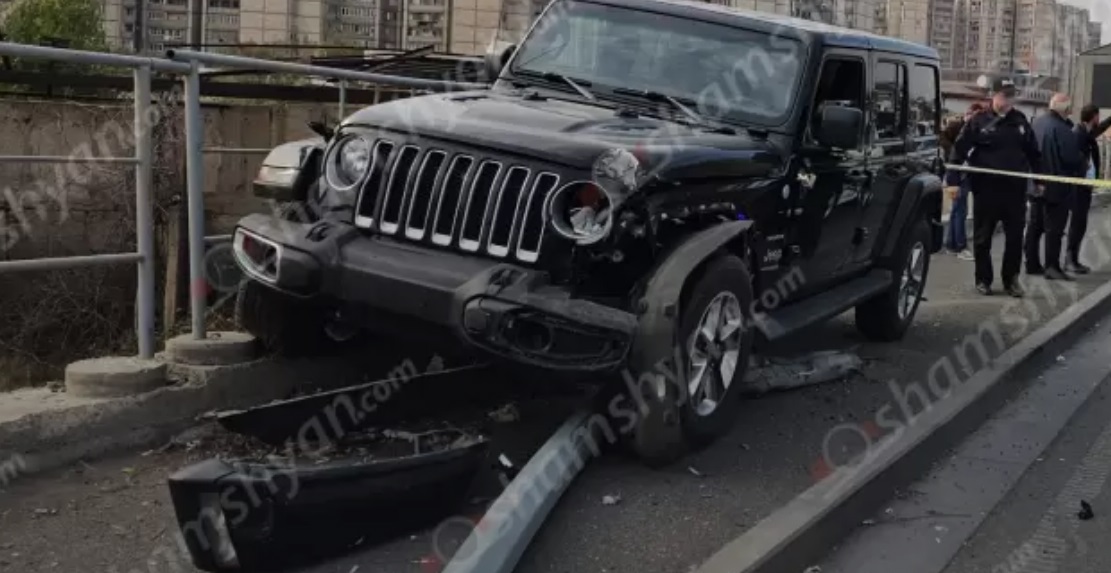 Երևանում 33-ամյա վարորդը Jeep Wrangler-ով վրաերթի է ենթարկել 3 հետիոտնի