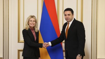 Ալեն Սիմոնյանն ընդունել է ԵԱՀԿ ԽՎ նախագահ Պիա Կաումայի գլխավորած պատվիրակությանը
