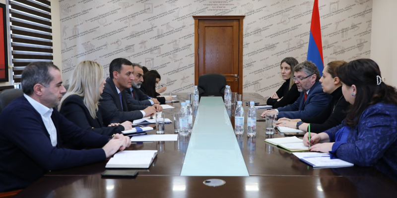 Երկարատև խաղաղության հարցում կրթությունը շատ կարևոր է. Արթուր Մարտիրոսյանն ընդունել է ՄԱԿ-ի հատուկ զեկուցող Ֆաբիան Սալվիոլիին
