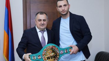 Կարեն Գիլոյանն ընդունել է WBC վարկածով առաջին ծանր քաշային կարգում աշխարհի չեմպիոն Նոել Միքայելյանին