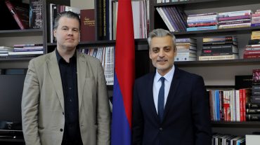 Դանիել Դանիելյանն ընդունել է անվանի դաշնակահար Հենրի Զիգֆրիդսոնին