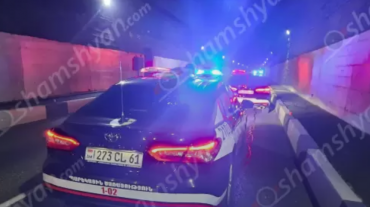 Դիլիջանի թունելում բախվել են Kia-ն, Toyota-ն ու Opel-ը