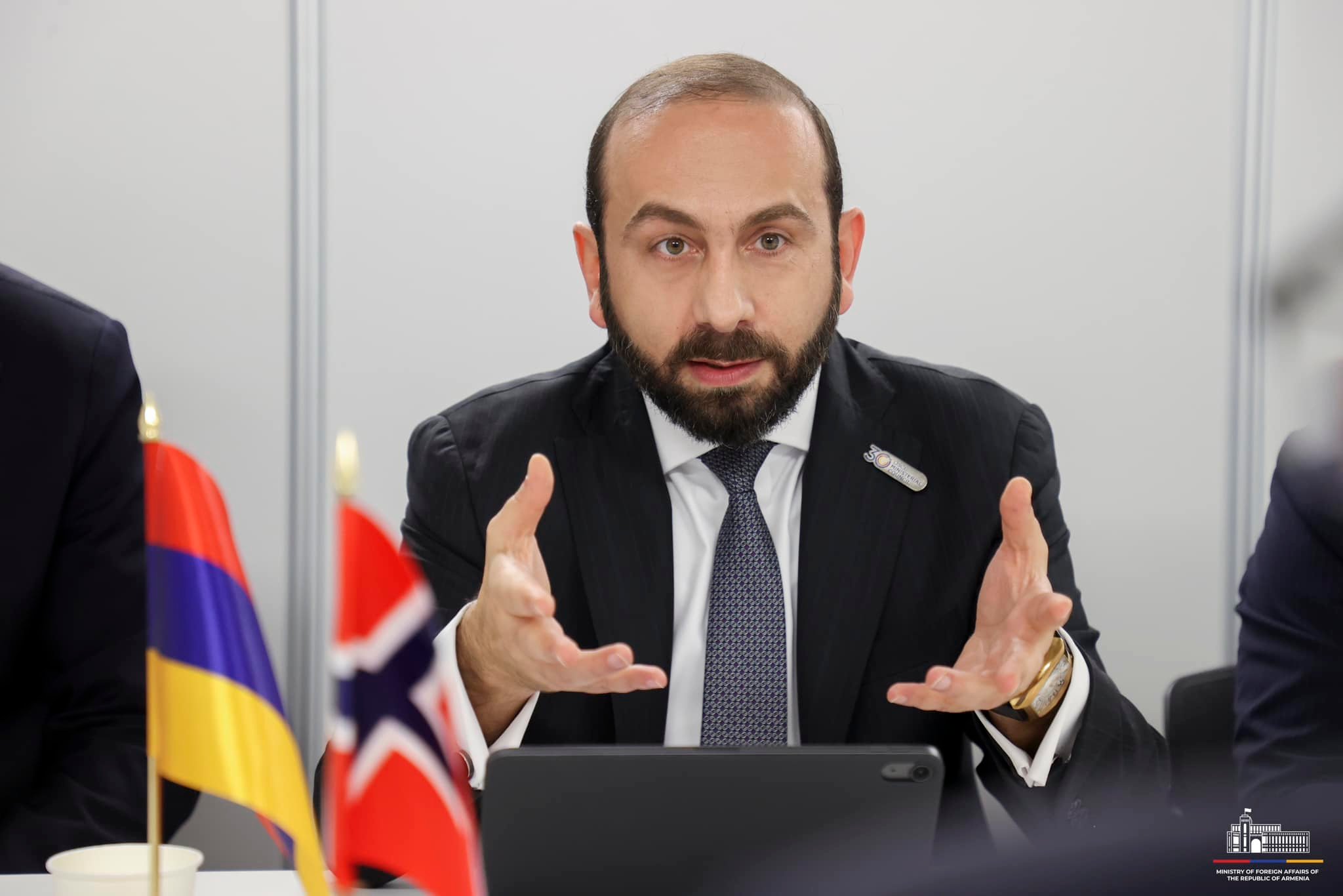 Արարատ Միրզոյանը Նորվեգիայի արտաքին գործերի նախարարին է ներկայացրել տարածաշրջանում կայունության և տևական խաղաղության հաստատման հարցում Հայաստանի տեսլականը