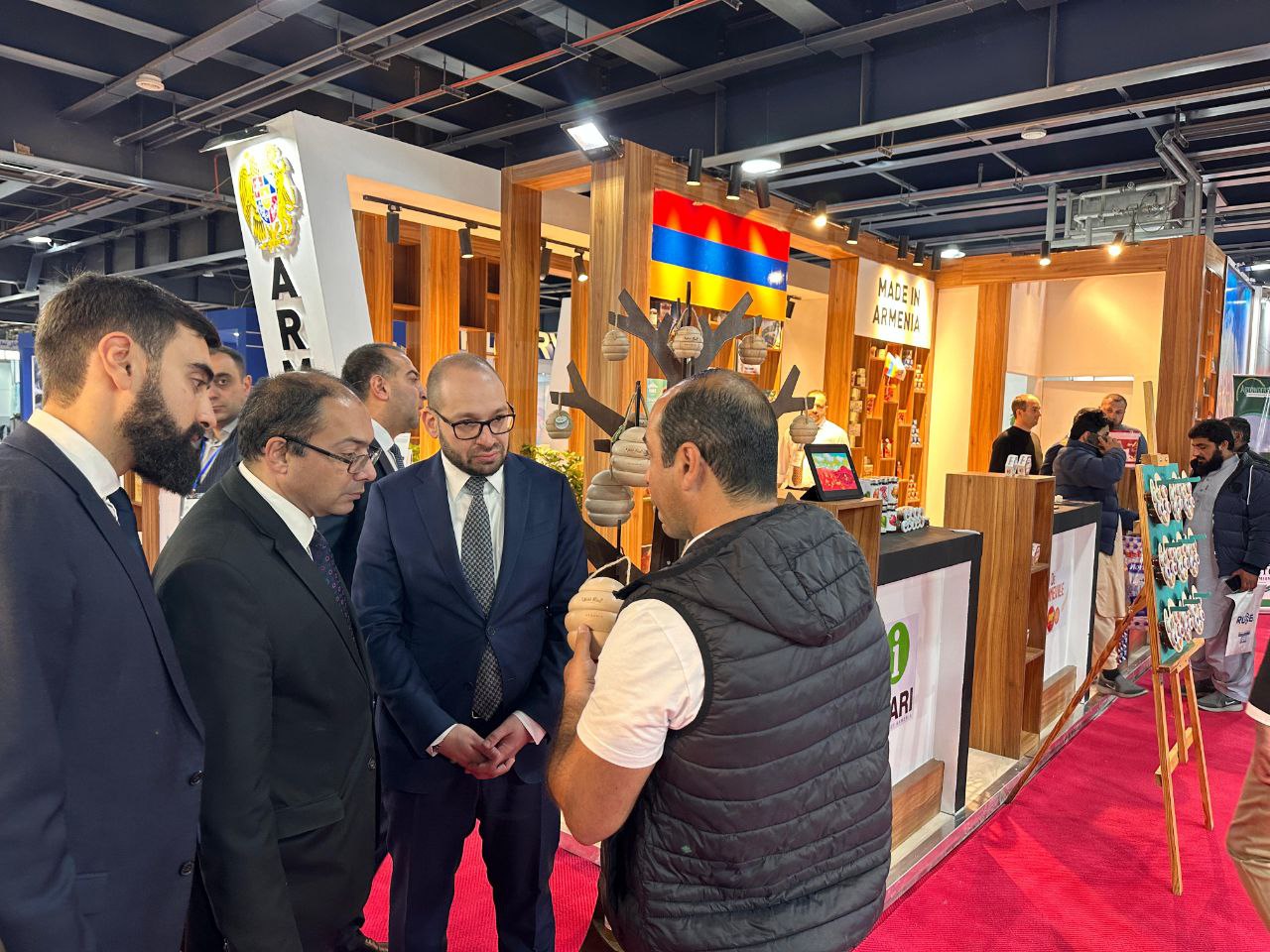 Էկոնոմիկայի նախարարի տեղակալը մասնակցել է «Եվրասիական էքսպո 2023» ցուցահանդեսի բացմանը