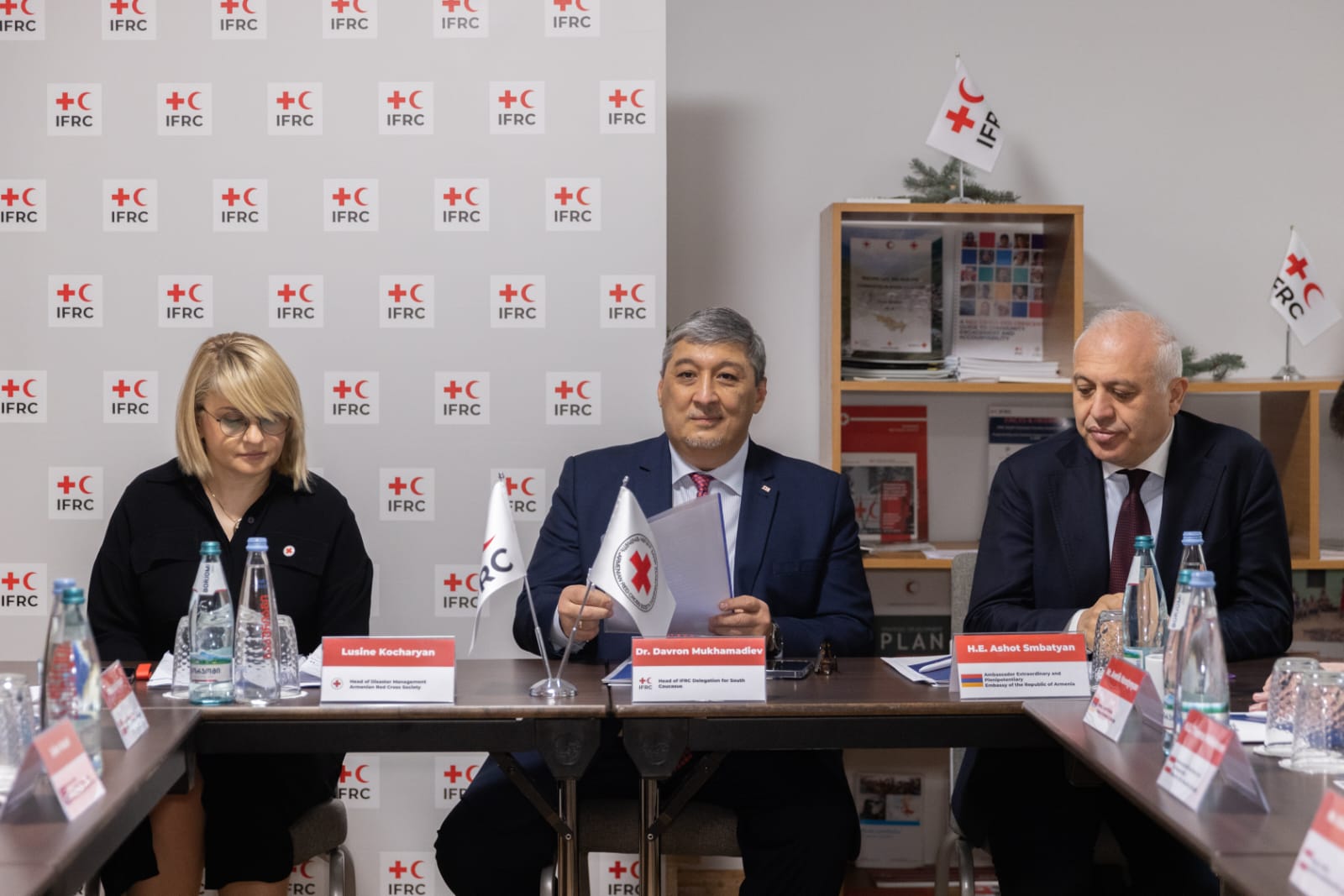 Վրաստանում ՀՀ դեսպանն անդրադարձել է Ադրբեջանի կողմից ԼՂ 100 հազարից ավել հայերի բռնի տեղահանությանը