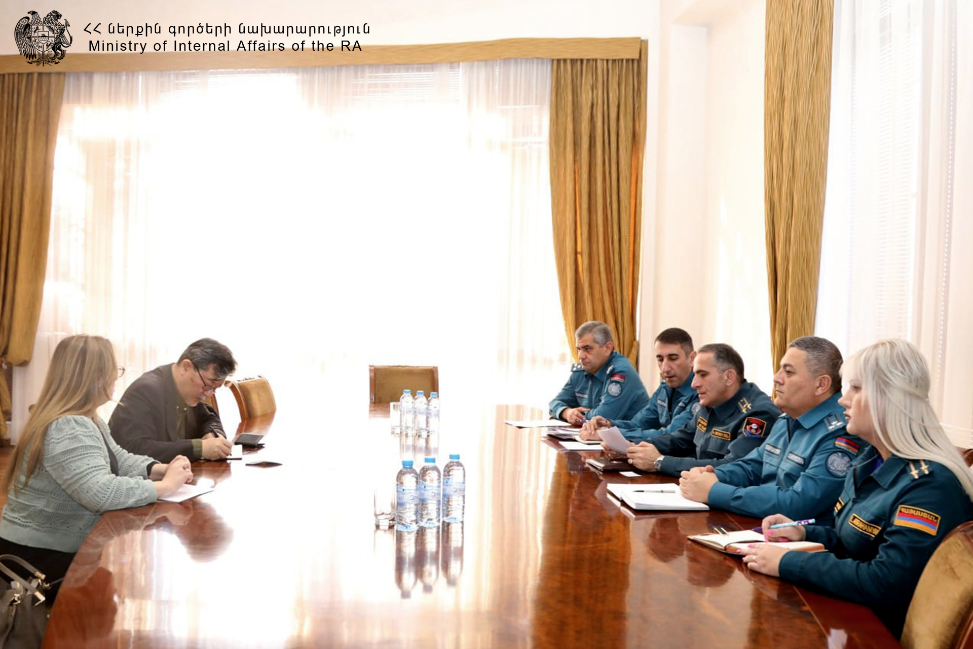 ՆԳՆ Փրկարար ծառայության և Ճապոնիայի միջազգային համագործակցության գործակալության սերտ համագործակցությունը շարունակվում է