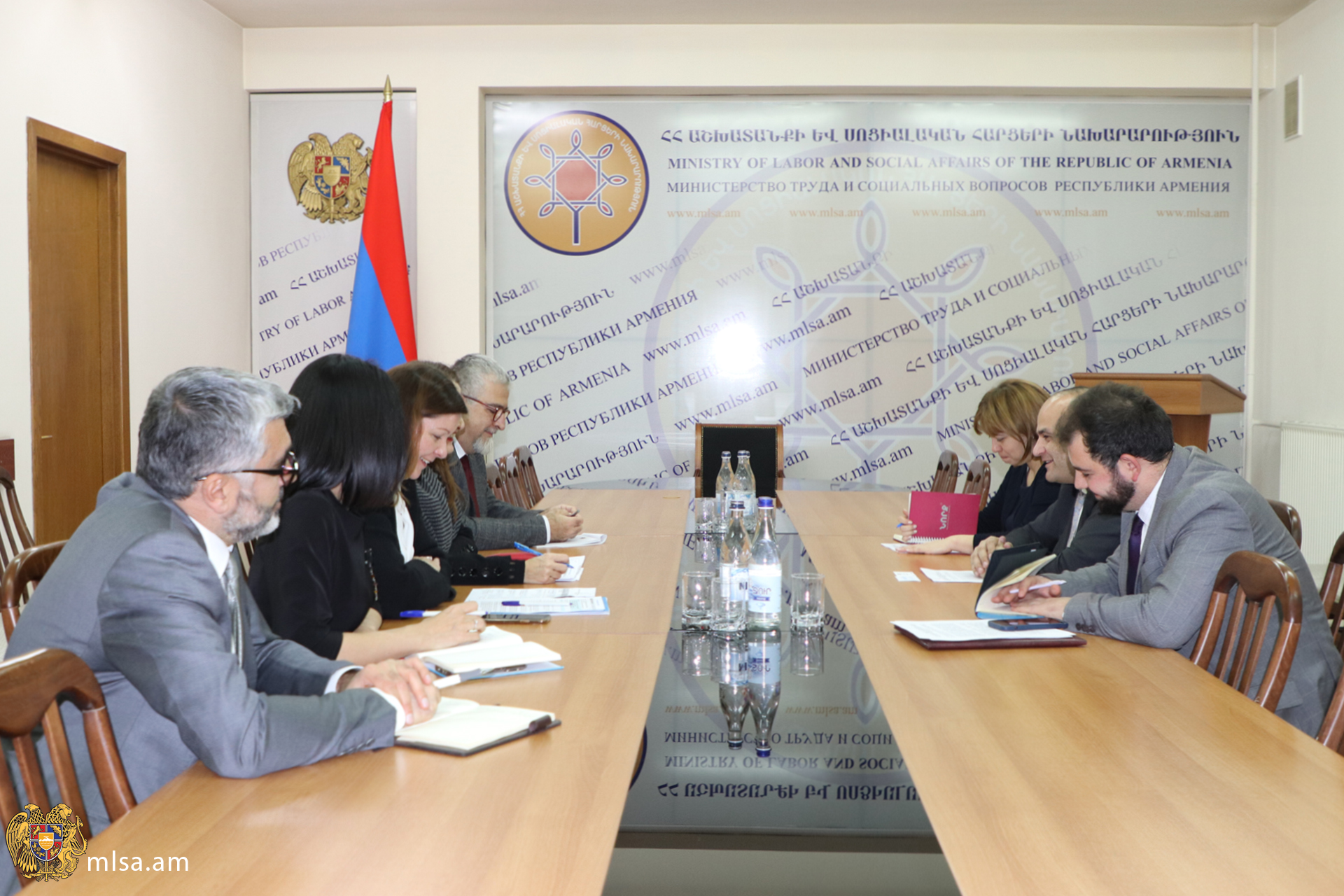 Նարեկ Մկրտչյանը հանդիպել է ՄԱԿ-ի մանկական հիմնադրամի Եվրոպայի և Կենտրոնական Ասիայի տարածաշրջանային գրասենյակի տնօրենի հետ