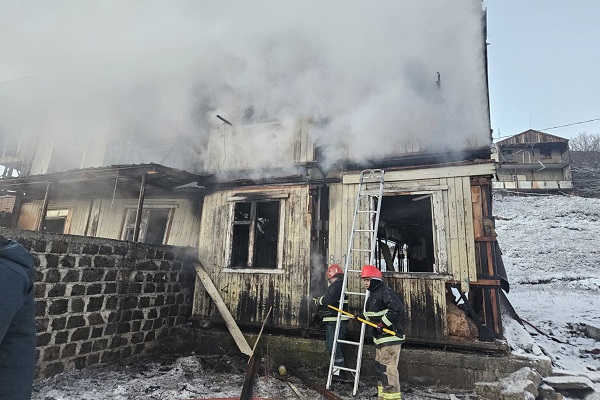 Հրդեհ՝ Բազում գյուղում