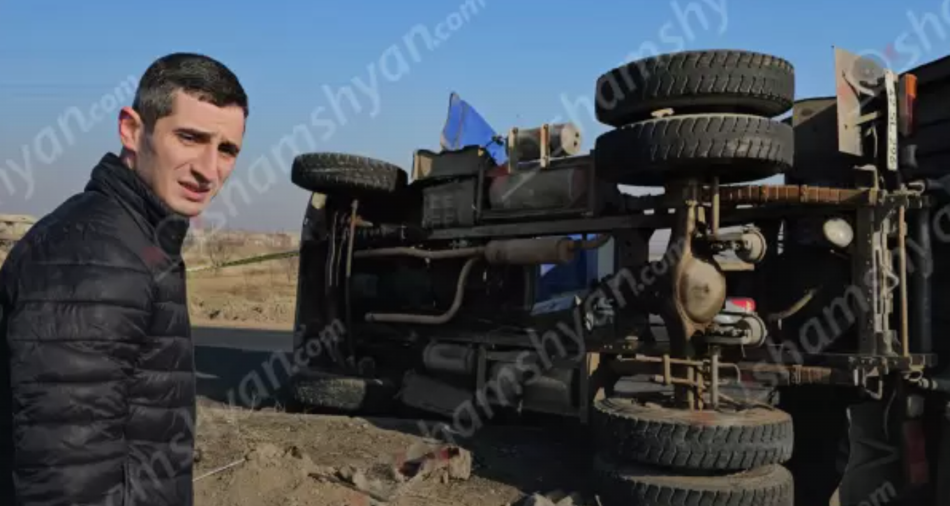 Խոշոր ավտովթար՝ Արարատի մարզում. կա վիրավոր