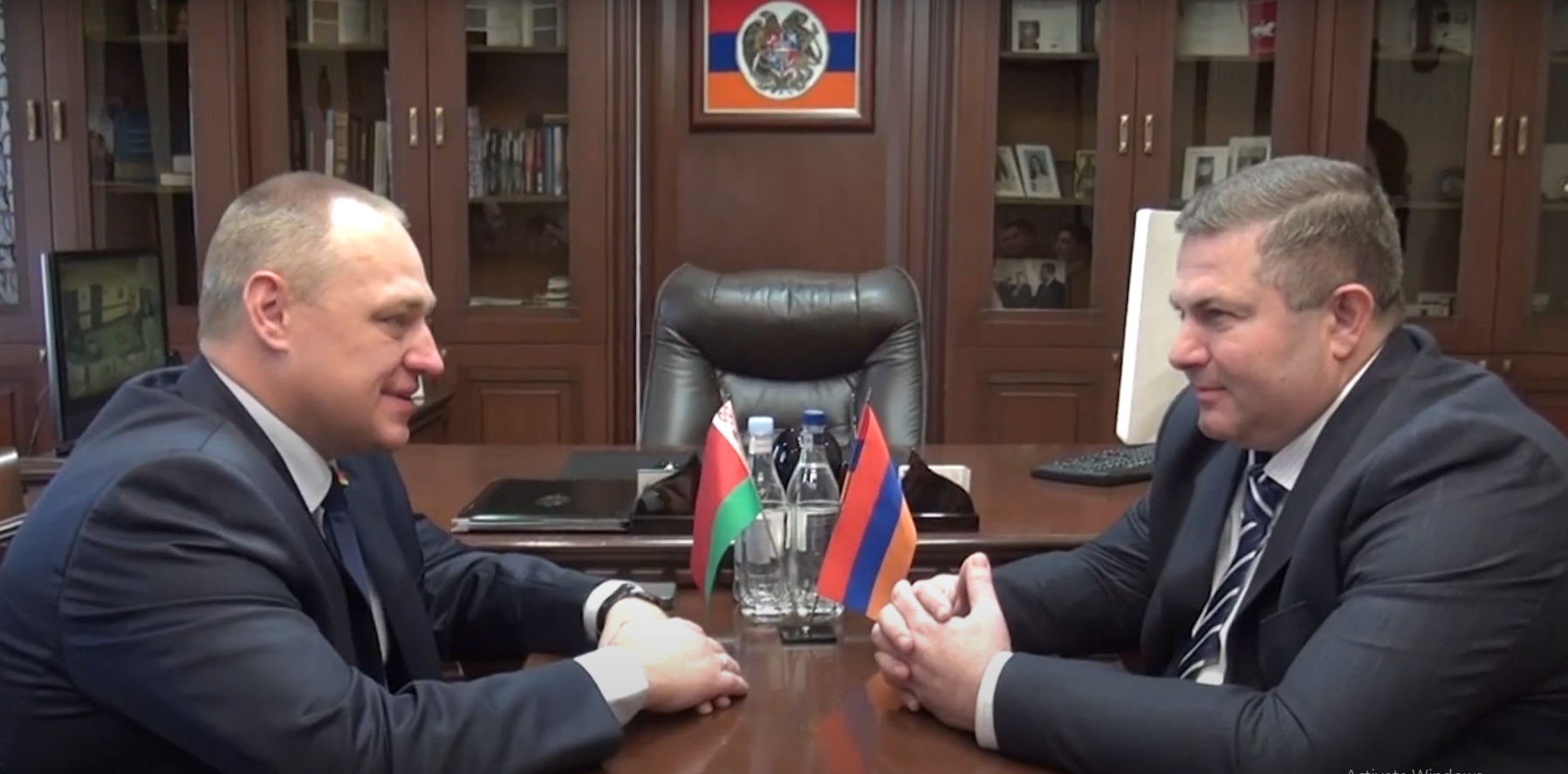 ՆԳՆ ՊՊԳ վարչության պետն ընդունել է Բելառուսի ՆԳ նախարարության պատվիրակությանը