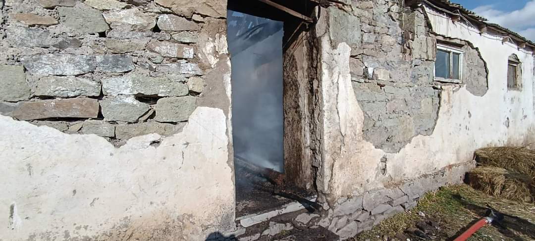 Հրդեհ՝ Տաշիր քաղաքում