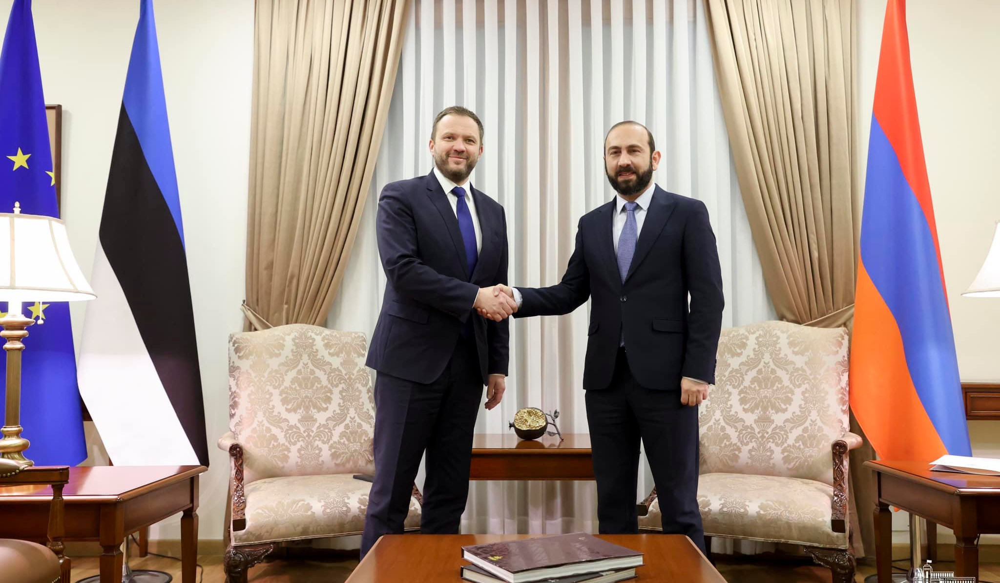 ՀՀ և Էստոնիայի ԱԳ նախարարները քննարկել են ՀՀ քաղաքացիների համար ԵՄ վիզաների ազատականացման հարցը