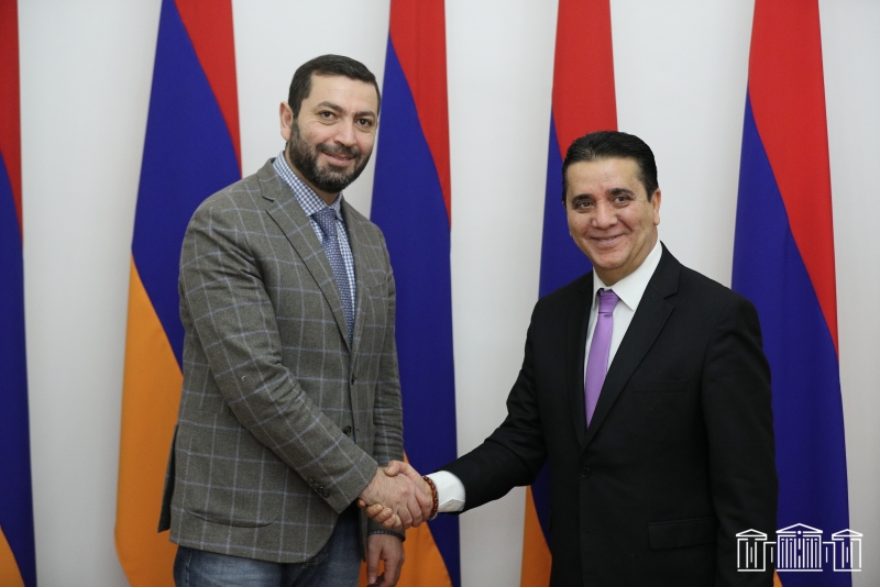 Ռուստամ Բաքոյանը հանդիպել է Հայաստանում Իրաքի դեսպանության գործերի ժամանակավոր հավատարմատարի հետ