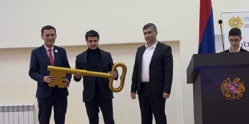 Երիտասարդական մայրաքաղաքի խորհրդանշական բանալին փոխանցվել է Գավառ համայնքին