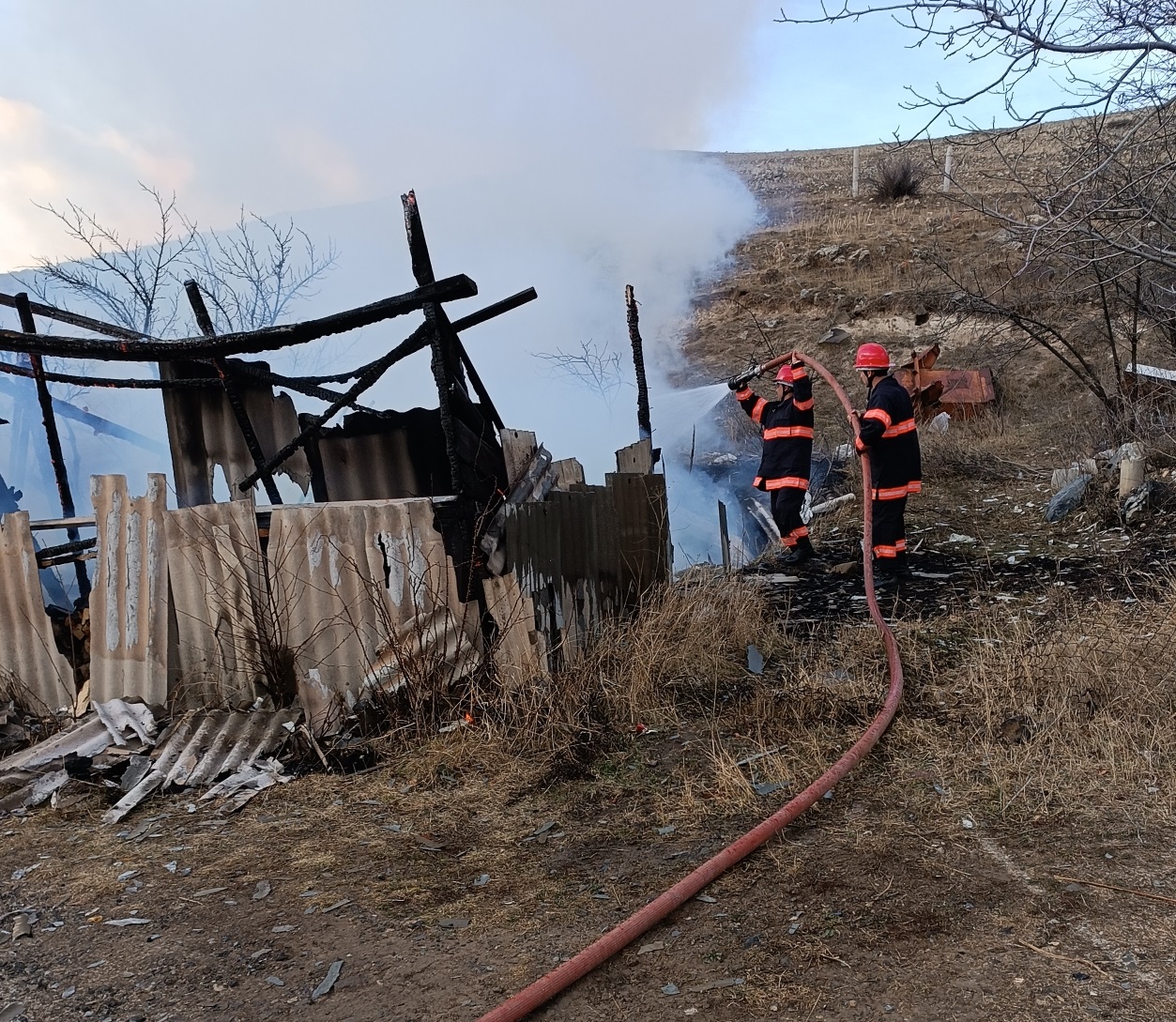 Հրդեհ՝ Նորավան գյուղում