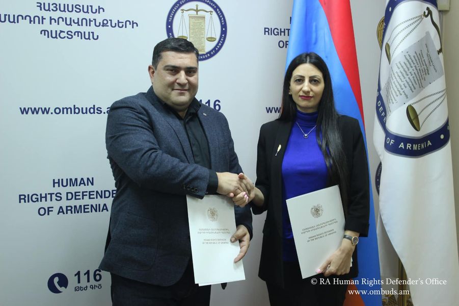 ՄԻՊ-ը և «ՍՕՍ Մանկական գյուղեր» հիմնադրամի տնօրենը կնքել են փոխըմբռնման հուշագիր