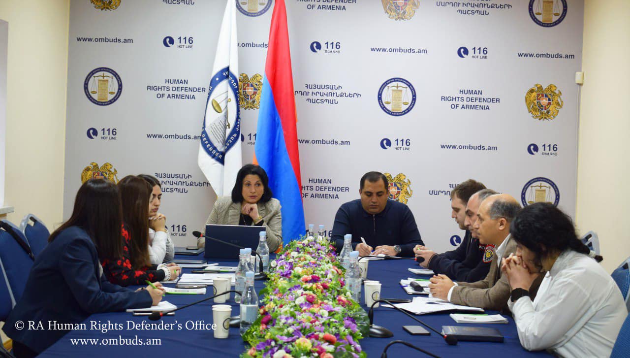 ՄԻՊ աշխատակազմում տեղի է ունեցել աշխատանքային քննարկում՝ ուղղված ազատությունից զրկված անձանց իրավունքների արդյունավետ պաշտպանությանը 