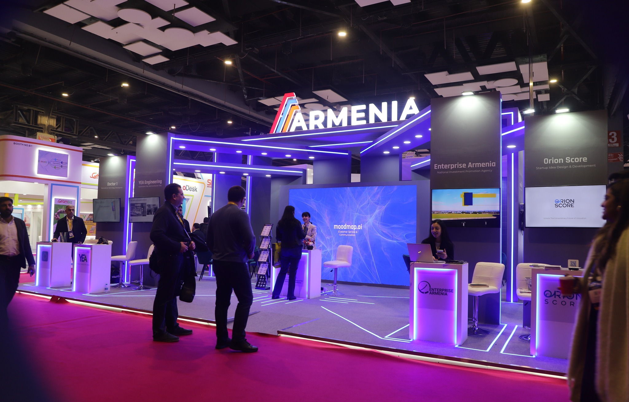 Հայկական ընկերությունները մասնակցում են Հնդկաստանի խոշորագույն տեխնոլոգիական ցուցահանդեսին