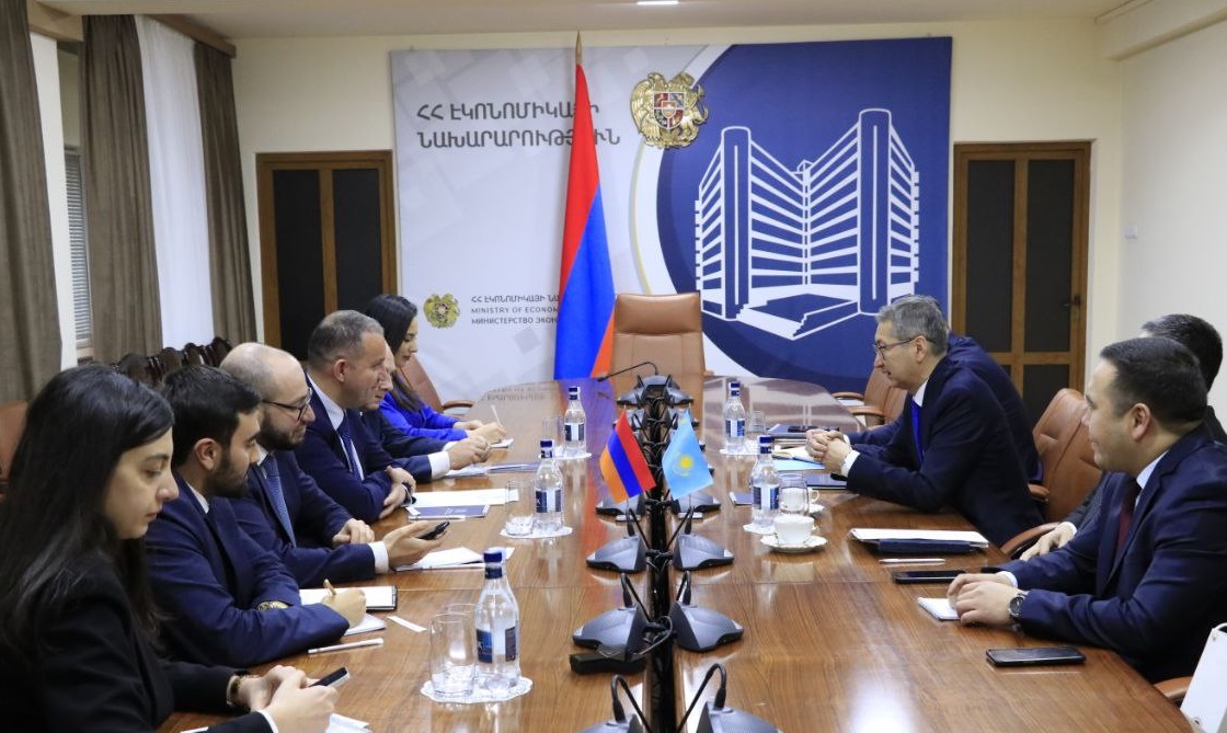Քննարկվել են հայ-ղազախական տնտեսական գործակցության հեռանկարները