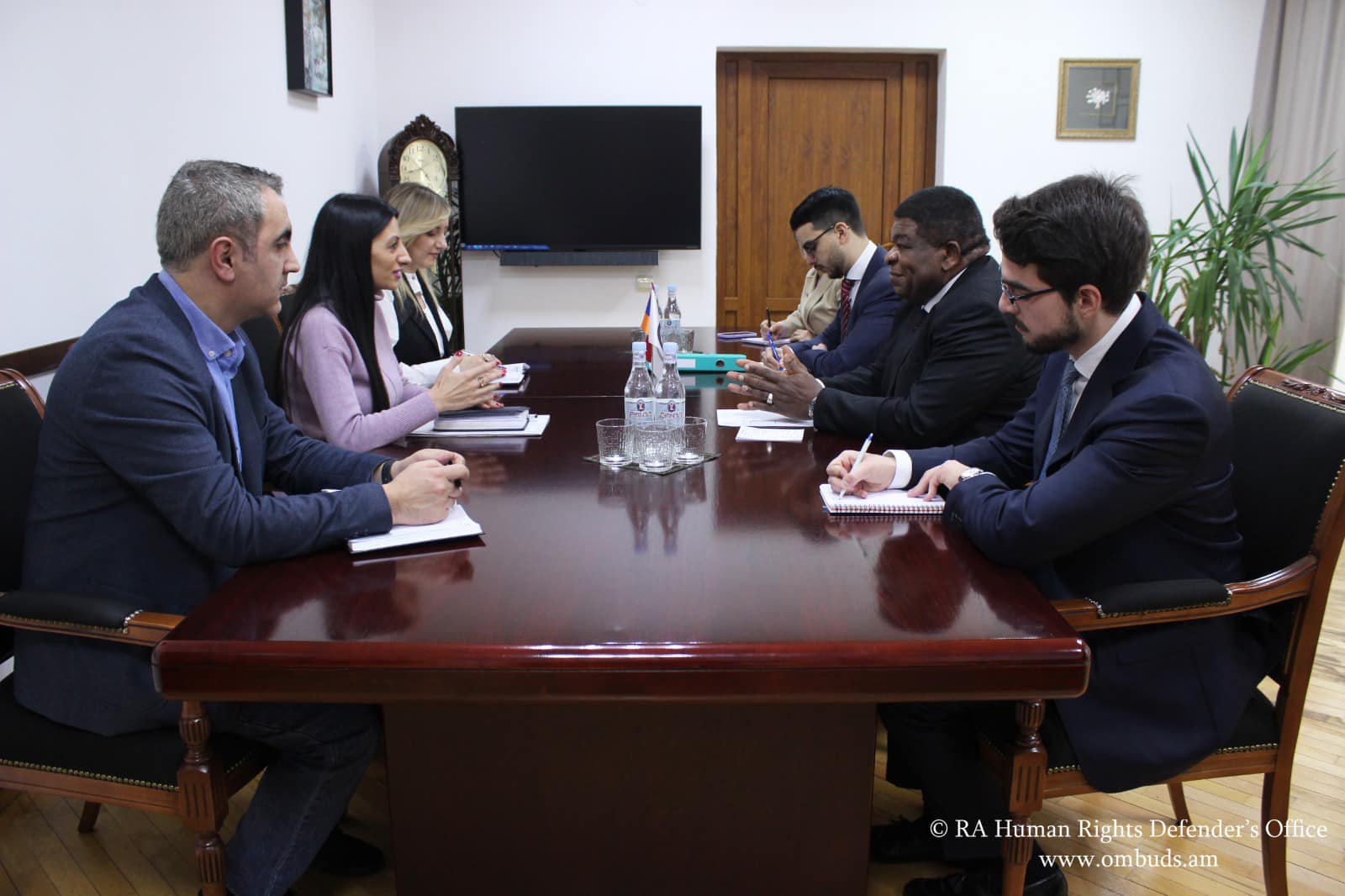 Քննարկվել են Լեռնային Ղարաբաղից բռնի տեղահանված անձանց իրավունքների պաշտպանությանն առնչվող հարցեր