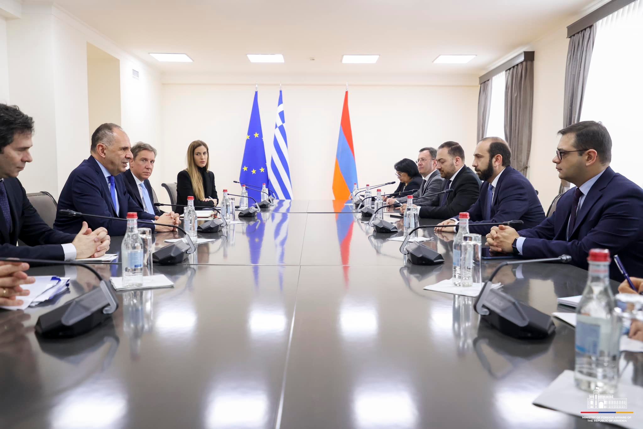 Տեղի է ունեցել Հայաստանի և Հունաստանի արտաքին գործերի նախարարների մամուլի ասուլիսը