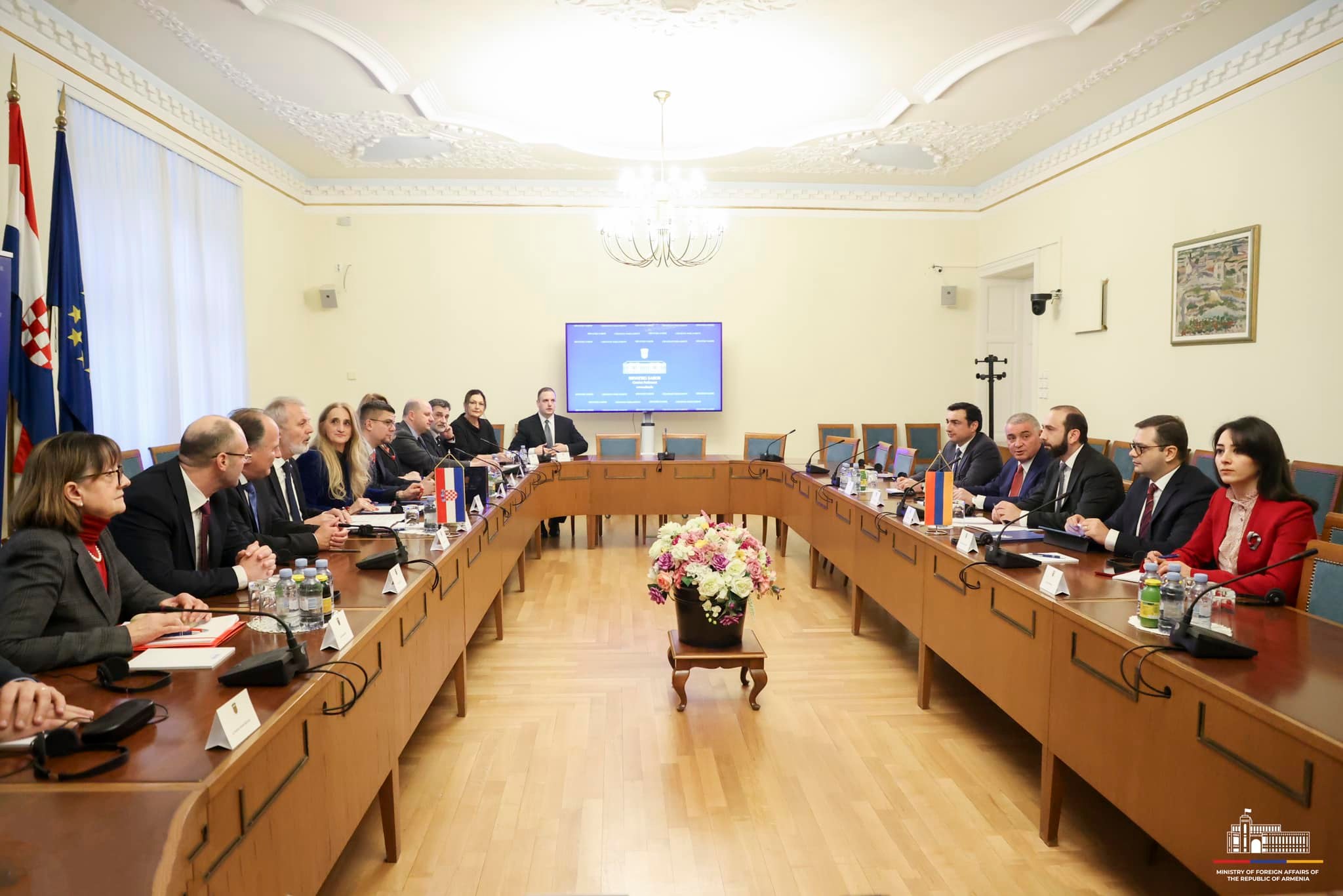 Ադրբեջանից ամենաբարձր մակարդակով հնչող ագրեսիվ հռետորաբանությունը չի վկայում փոխադարձ համարժեք հանձնառության մասին․ Միրզոյանը՝ Խորվաթիայում