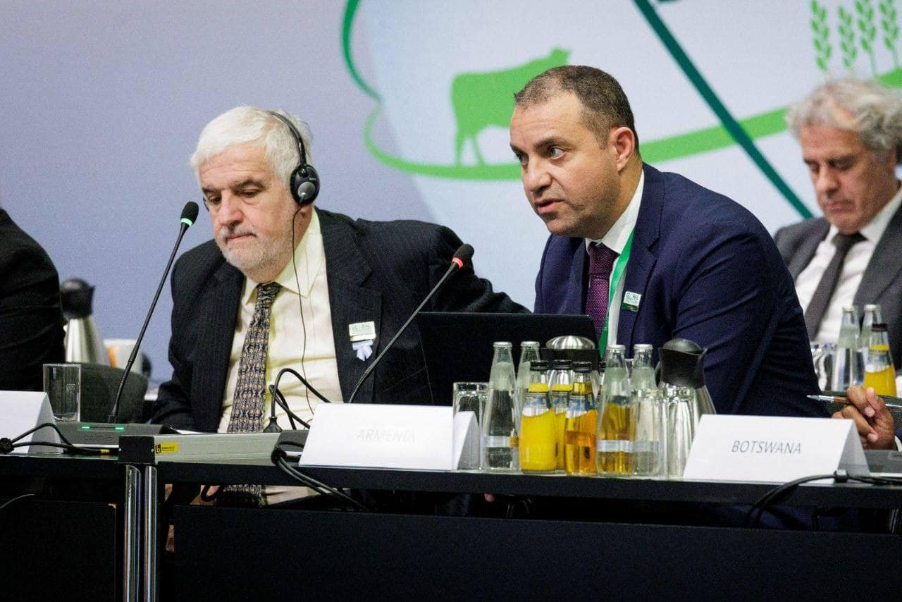 Խորապես մտահոգված ենք Եվրոպայում և Մերձավոր Արևելքում զարգացող պարենային անվտանգության ճգնաժամով․ Քերոբյան