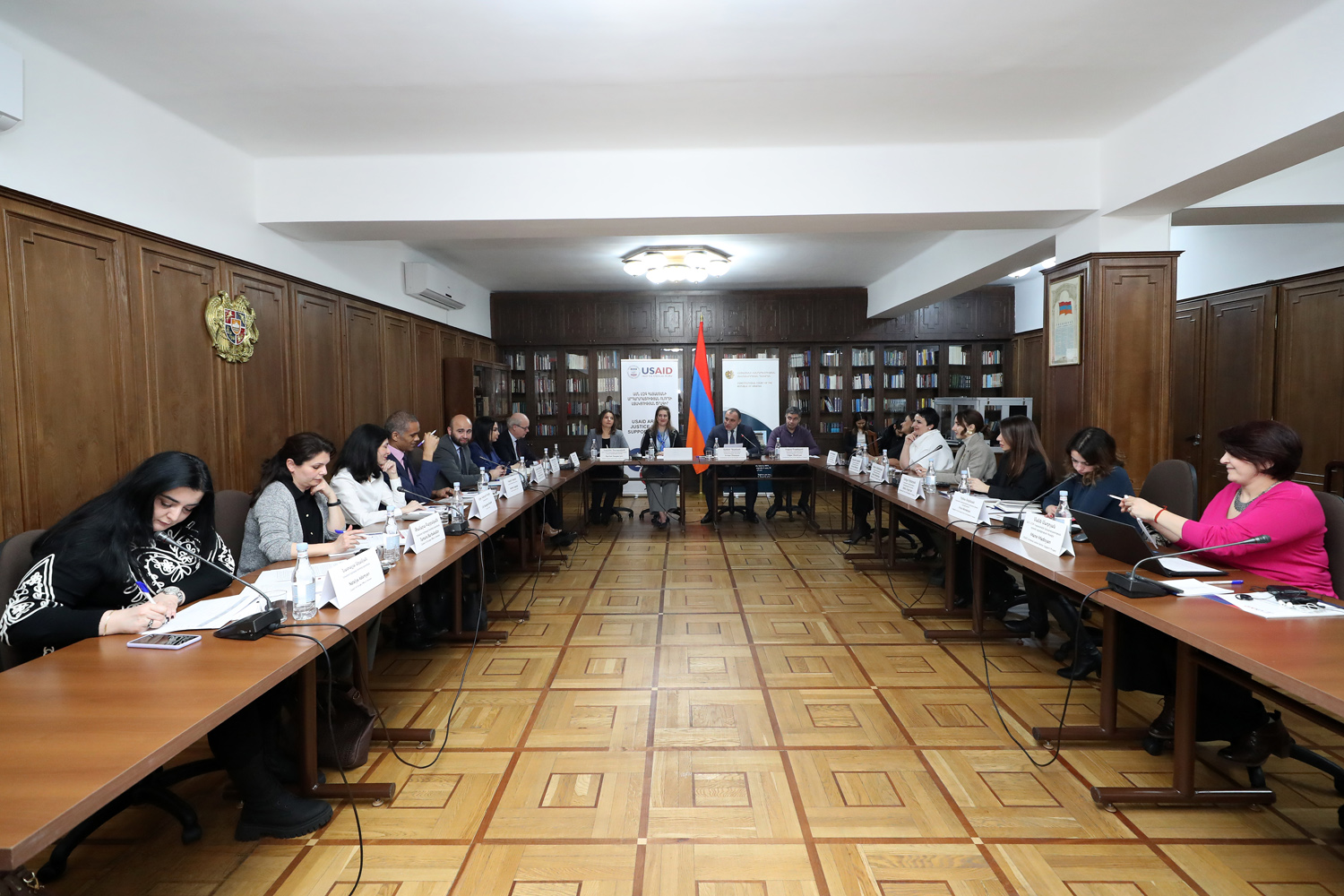 ՍԴ-ում հյուրընկալվել են Բարձր դատարանի ինստիտուցիոնալ բարեփոխումների օրակարգին աջակցող դոնոր կազմակերպությունների ներկայացուցիչները