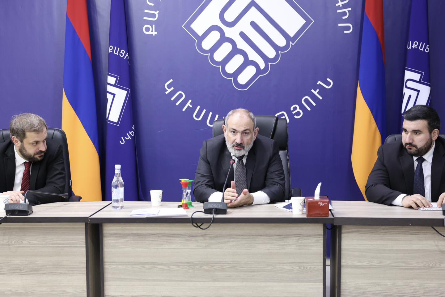 Տեղի է ունեցել «Քաղաքացիական պայմանագիր» կուսակցության նախաձեռնող խմբի նիստ