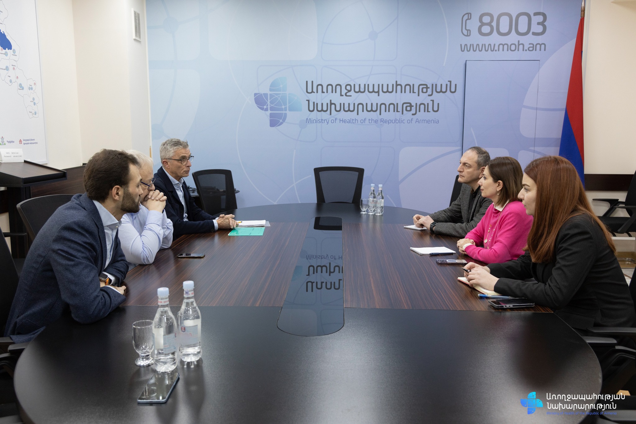 Անահիտ Ավանեսյանը հանդիպել է Նիդերլանդներից ժամանած փորձագիտական թիմի հետ