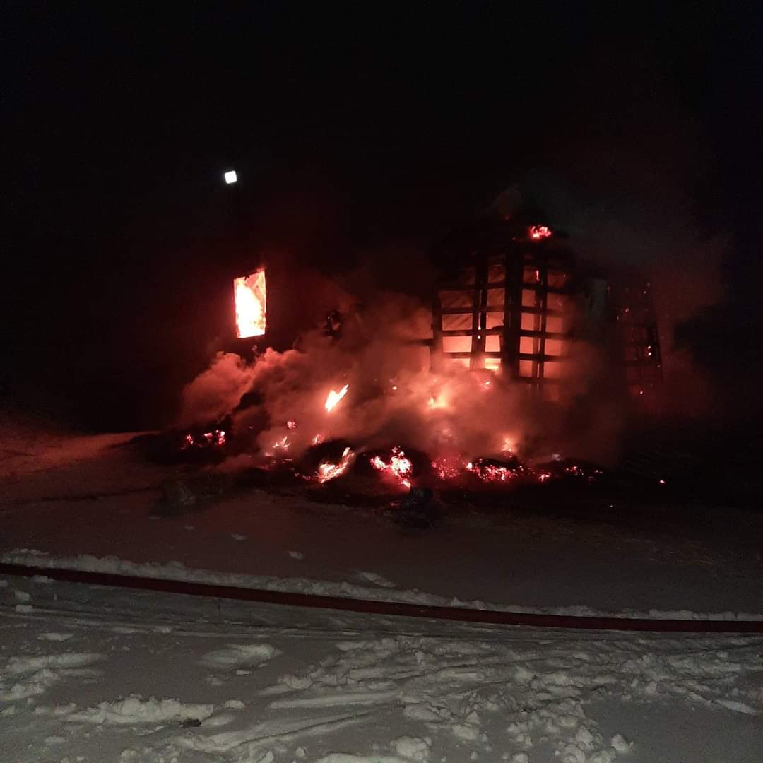 Հրդեհ Նոր Գեղի գյուղում