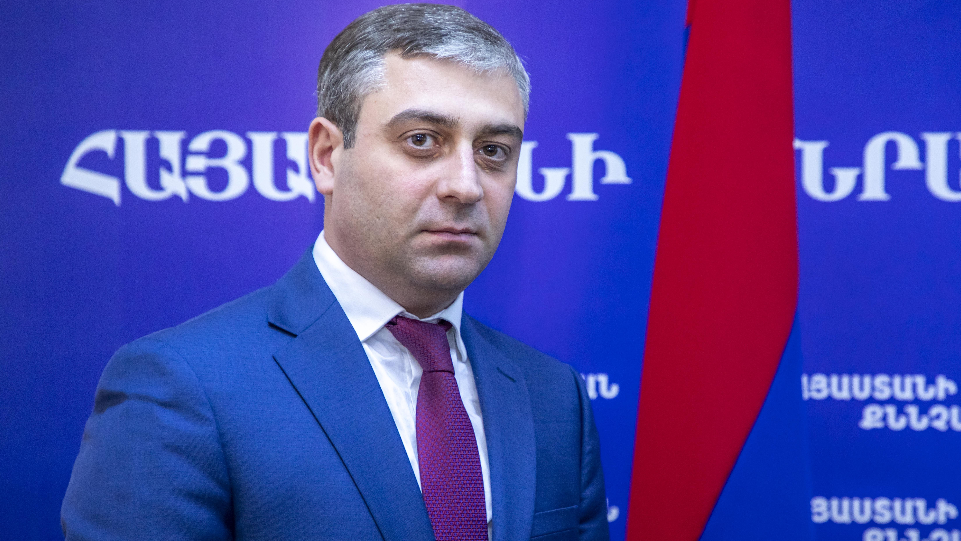 Պետրոս Պետրոսյանը նշանակվել է ՀՀ ՔԿ ՀԿԳ քննության գլխավոր վարչության սեփականության դեմ ուղղված հանցագործությունների քննության վարչության պետ