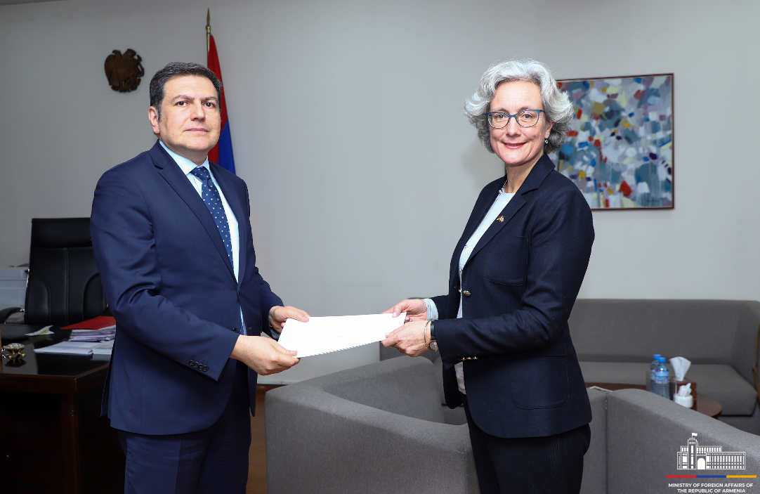 Նորվեգիայի նորանշանակ դեսպանն իր հավատարմագրերի պատճենն է հանձնել ՀՀ ԱԳ նախարարի տեղակալին