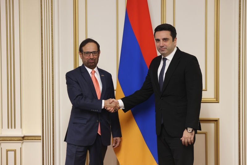 Երկկողմ առևտրային ներուժը սպառված չէ. Ալեն Սիմոնյանը՝ ԱՄԷ պատվիրակության ղեկավարին