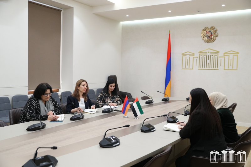 Խորհրդարանում հյուրընկալվել է Հայաստանում ԱՄԷ դեսպանը