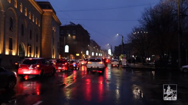 Երևանի արտաքին լուսավորությունը միանում է ամեն երեկո՝ նույն ժամին