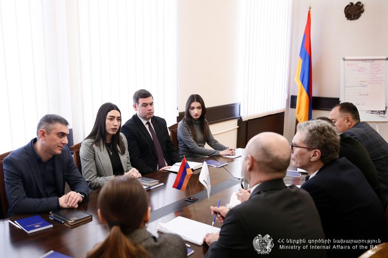 ՆԳ փոխնախարարն ընդունել է Համաշխարհային բանկի պատվիրակությանը