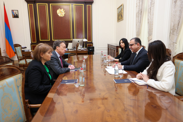 Փոխվարչապետ Տիգրան Խաչատրյանն ընդունել է ՀՀ-ում Բելգիայի դեսպանին