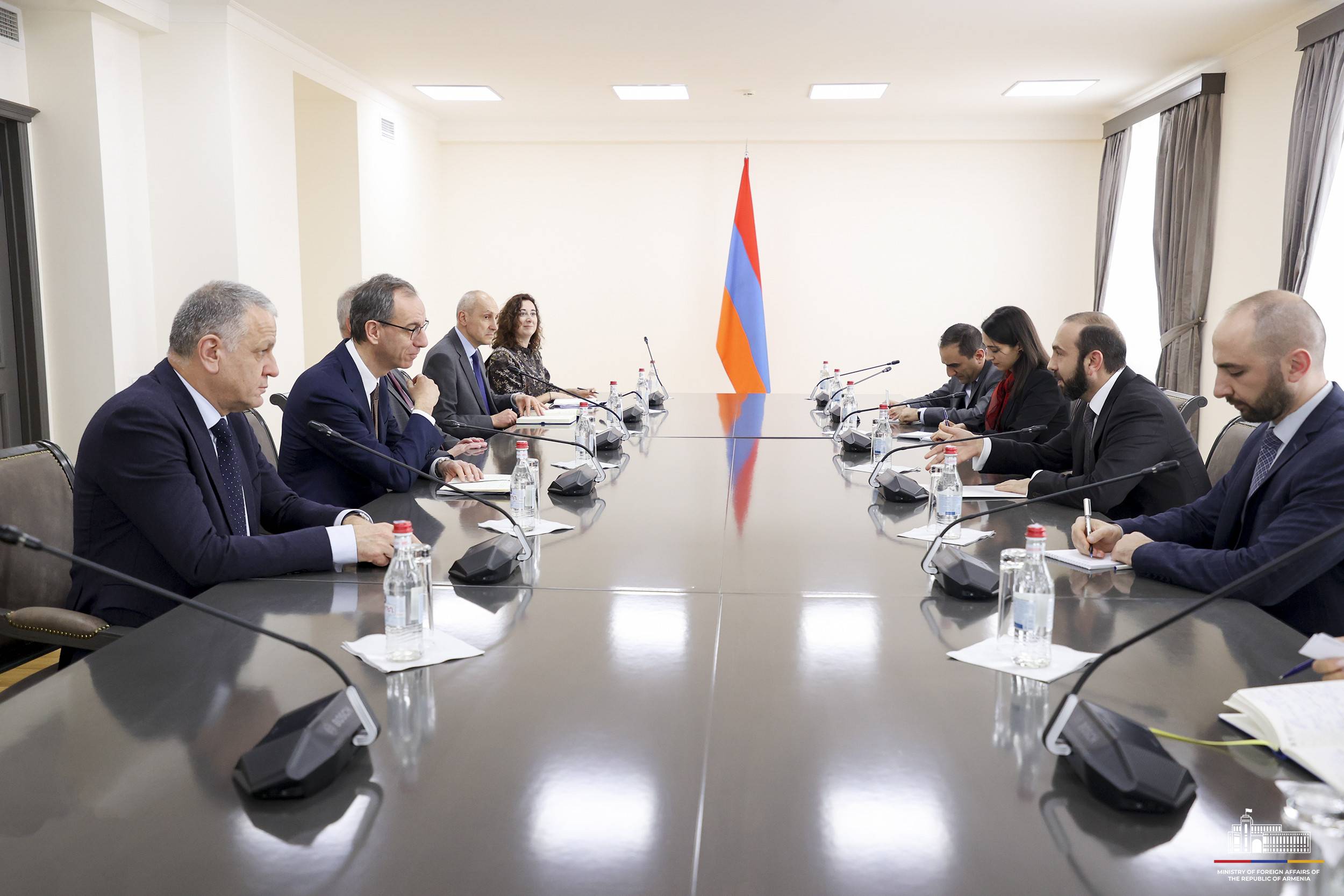 Արարատ Միրզոյանն ընդունել է ԵՄ արտաքին գործողությունների ծառայության քաղաքացիական գործողությունների հրամանատարին