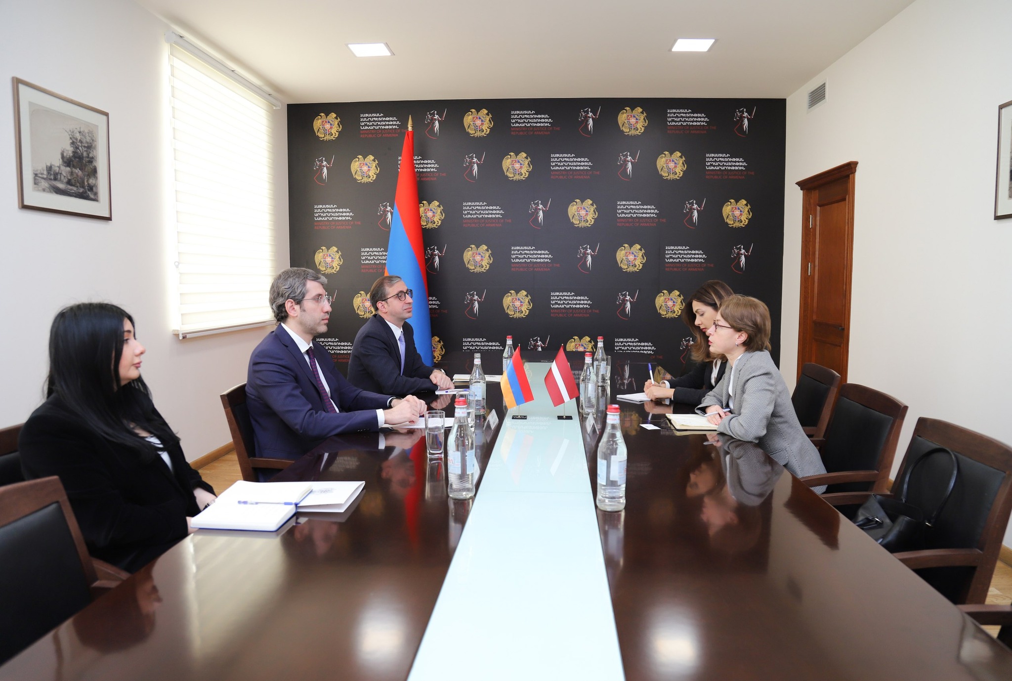 Արդարադատության նախարարն ու Լատվիայի դեսպանը քննարկել են արդարադատության ոլորտում գործակցությունը խորացնելու հնարավորությունը