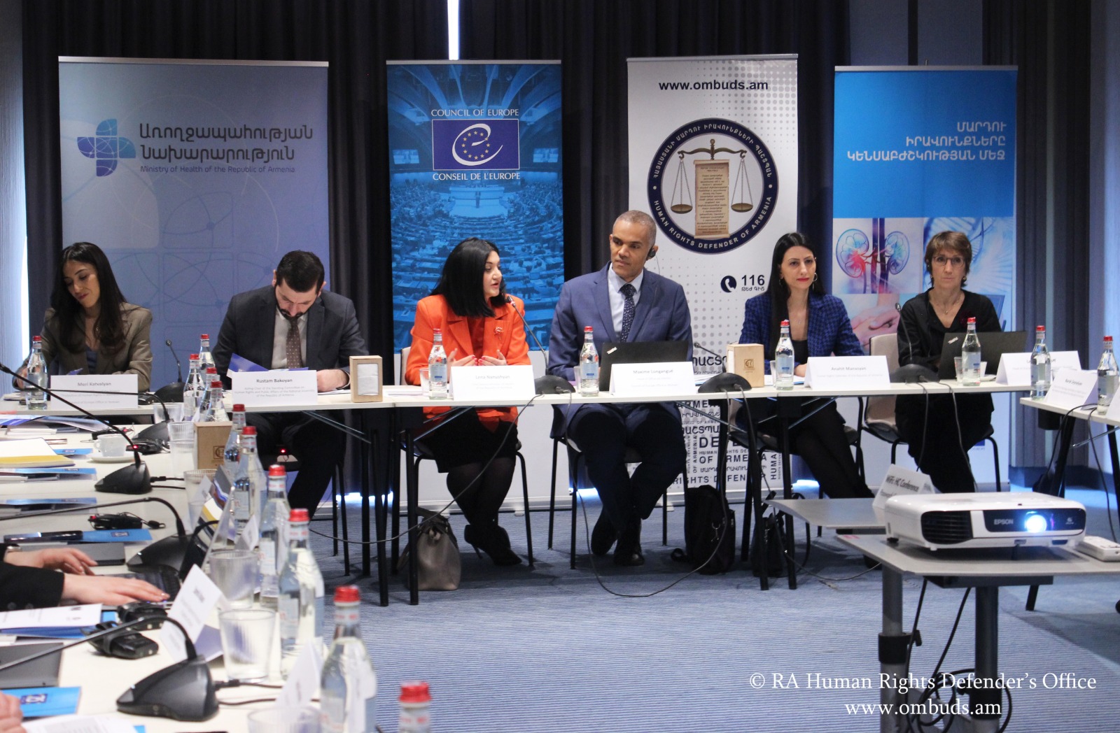 Անահիտ Մանասյանը մասնակցել է «Մարդու իրավունքների պաշտպանությունը կենսաբժշկության մեջ II» ծրագրի համակարգման խորհրդի երկրորդ նիստին