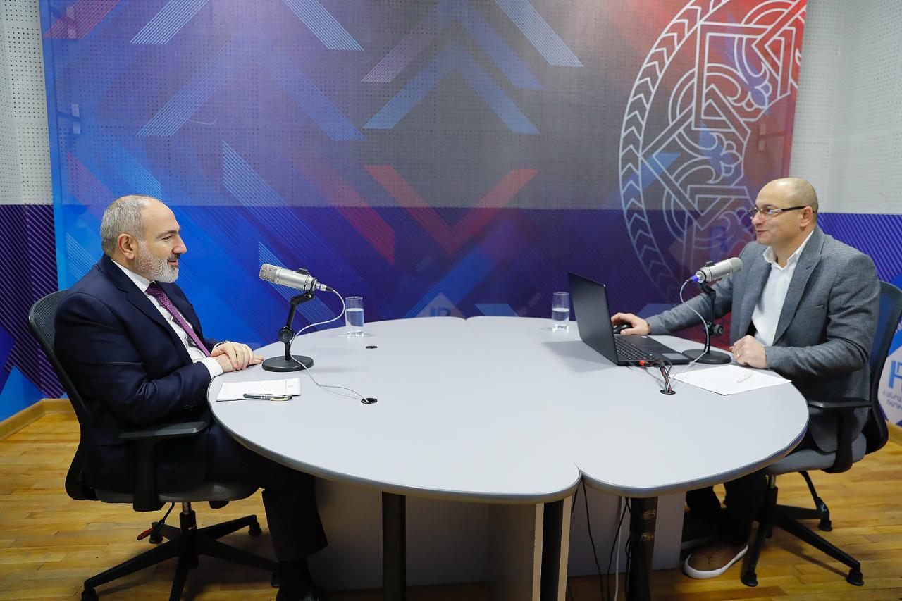 Նիկոլ Փաշինյանը հարցազրույց է տվել Հանրային ռադիոյի «Անվտանգային միջավայր» հաղորդմանը