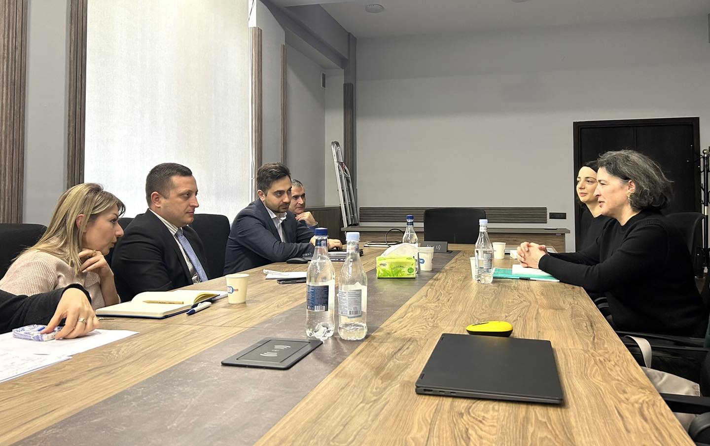 «Ճանապարհային դեպարտամենտ» հիմնադրամում տեղի է ունեցել հանդիպում Եվրոպական ներդրումային բանկի ներկայացուցիչների հետ