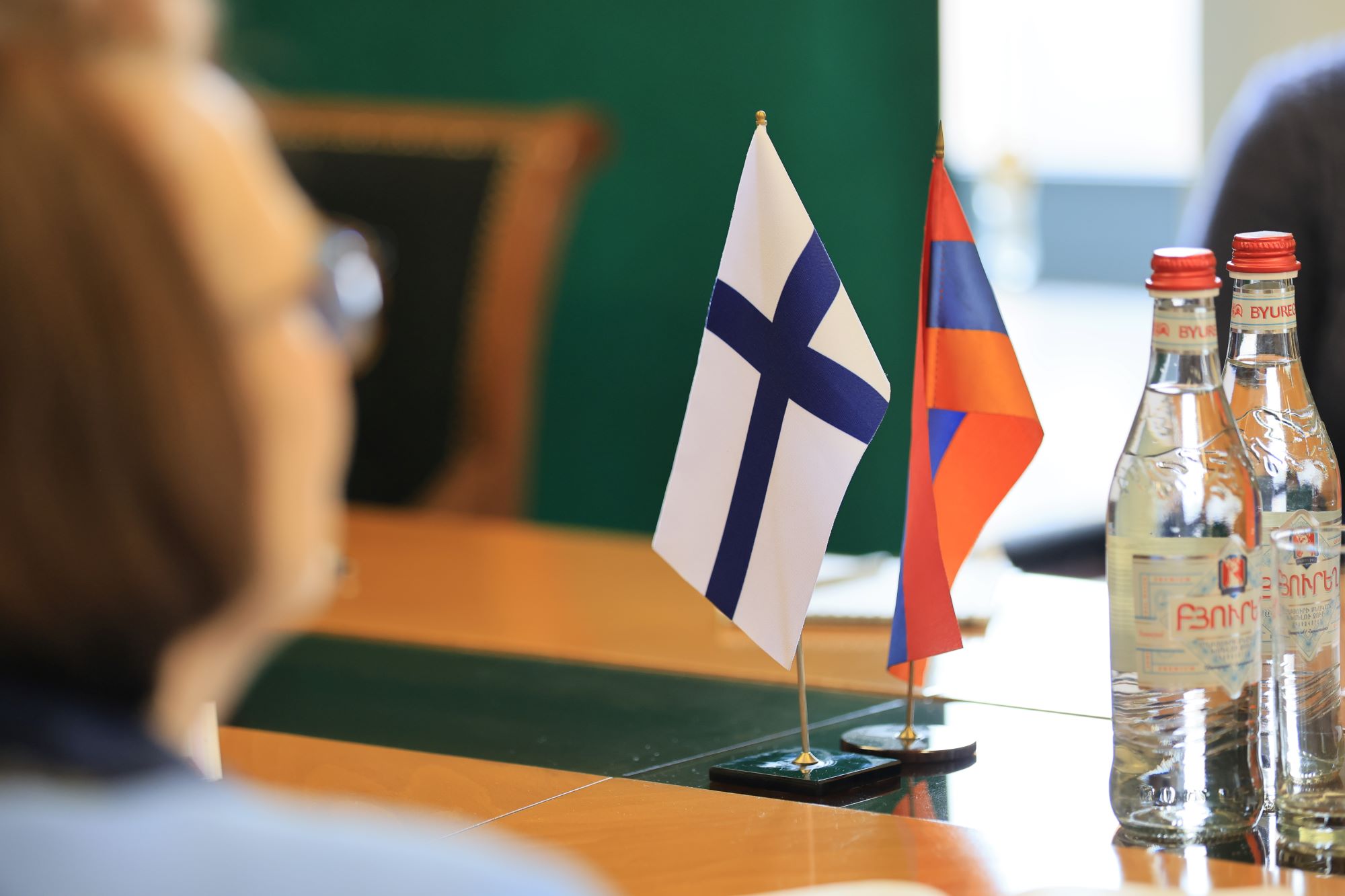 ՀՀ շրջակա միջավայրի նախարարն ընդունել է Ֆինլանդիայի դեսպանին