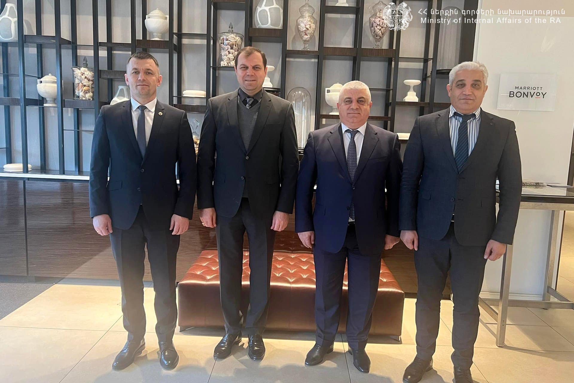 ՀՀ ՆԳ նախարարի տեղակալ-ոստիկանության պետը հանդիպումներ է ունեցել Եվրոպոլի և Սիպոլի ղեկավարների հետ