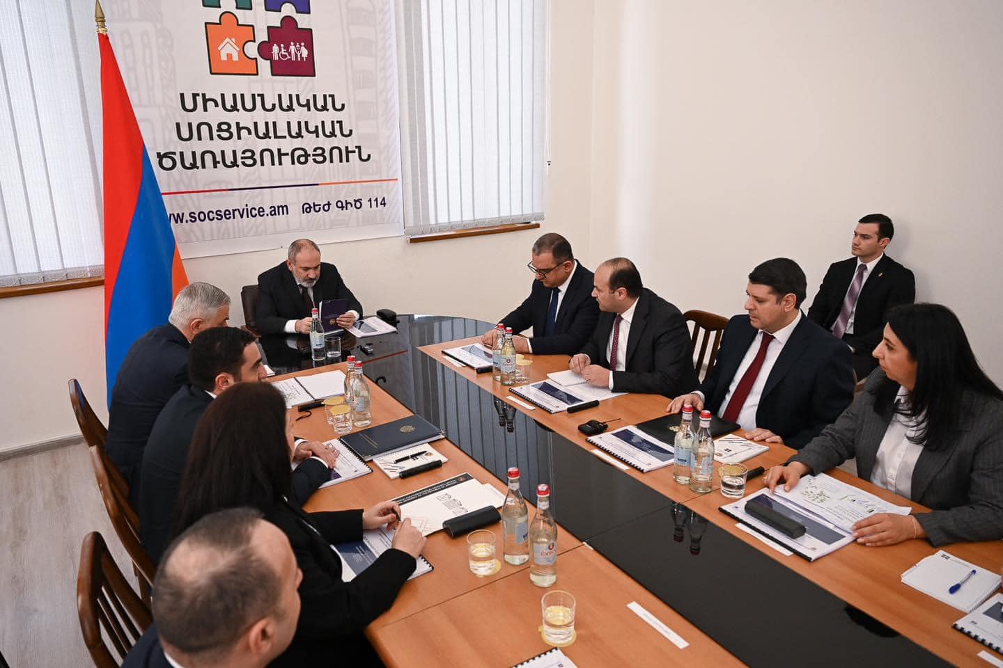 Վարչապետին է ներկայացվել Միասնական սոցիալական ծառայության 2023 թ. գործունեության հաշվետվությունը